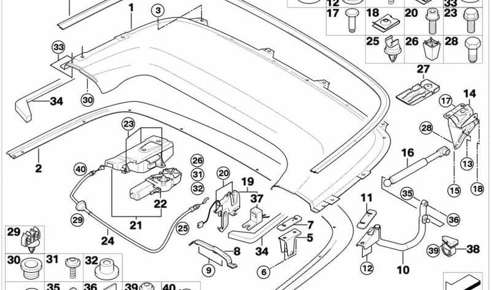 BMW 3 Serisi E46 Gazlı Amortisör 51258227897