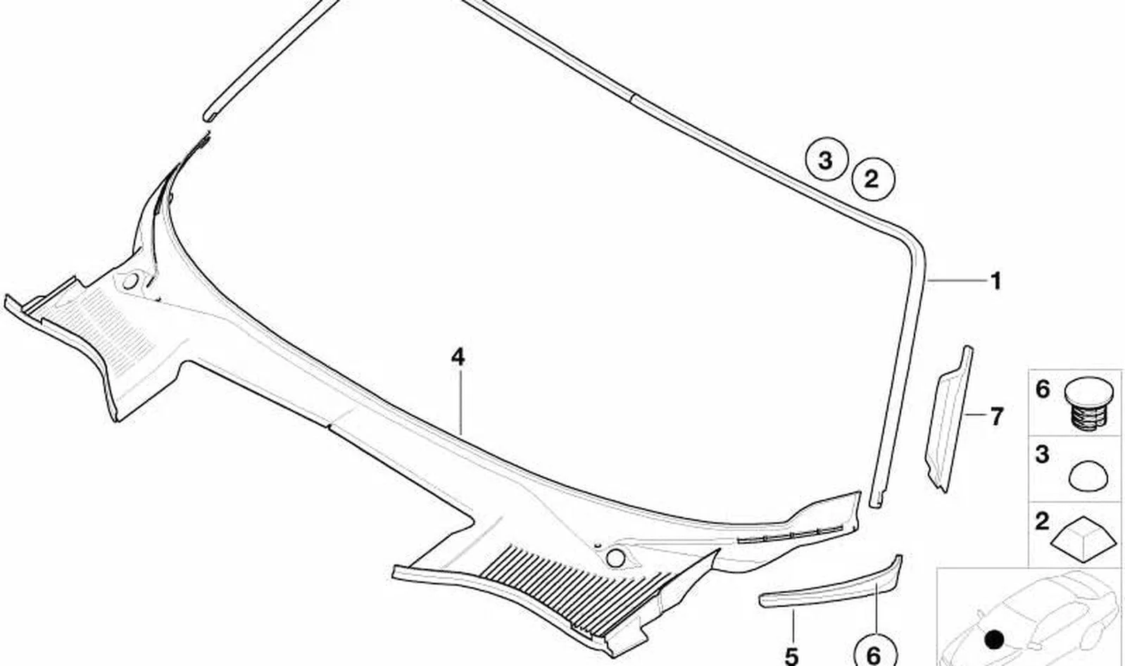 BMW E39 E53 Lastik Tampon 51318216471
