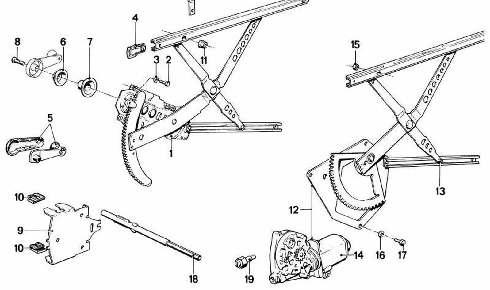 BMW 5 Serisi E28 Ön Cam Krikosu Burcu 51321886647