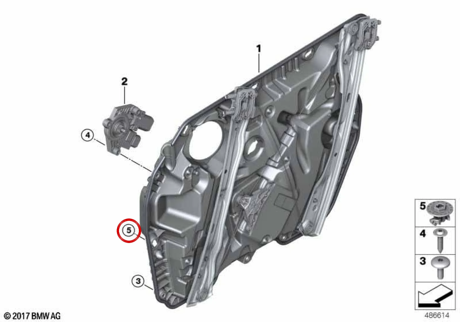 BMW F97 F98 G01 G02… Cam Kilitleme Parçası 51337955257