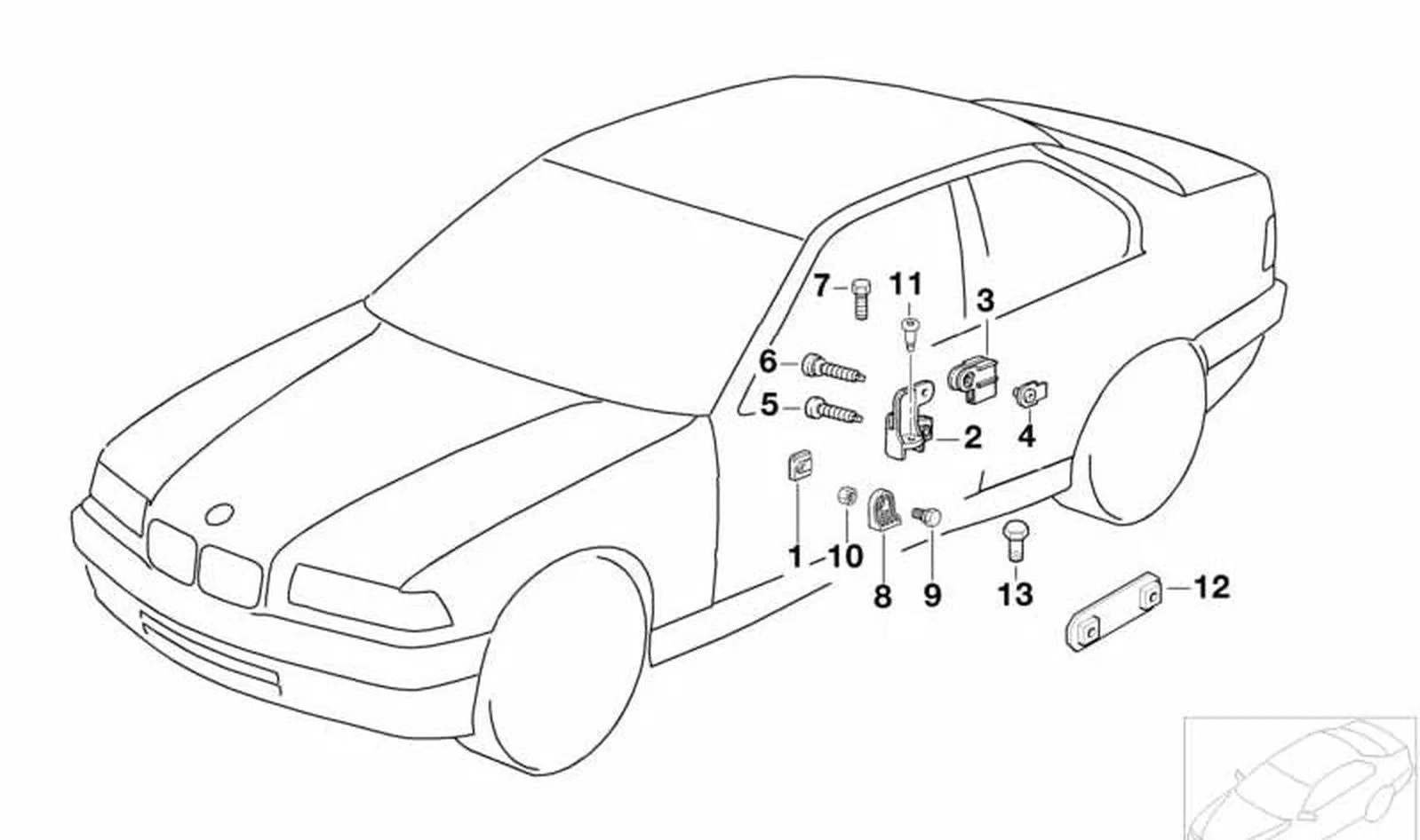 BMW 3 Serisi E36 Dişli Bağlantı Plakası 51338169501