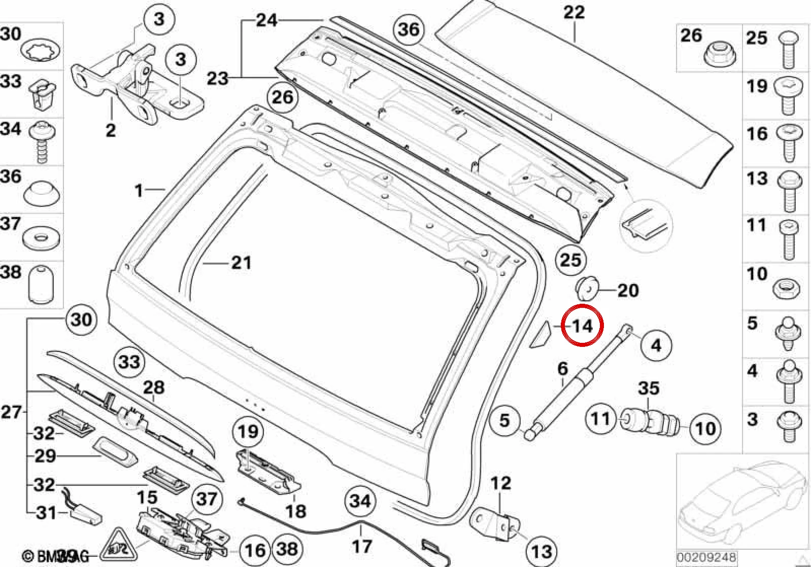 BMW E53 E81 E82 E91… Cırt Bantlı Sabitleme Bandı 51377164933