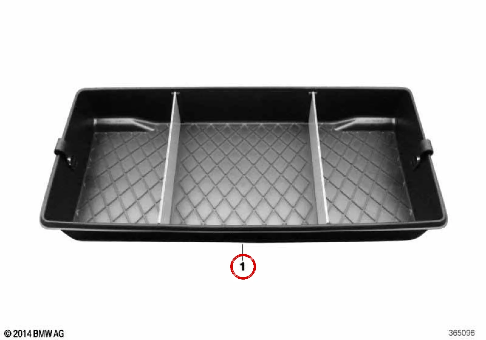 BMW MINI F56 Bagaj Havuzu Siyah 51472353821