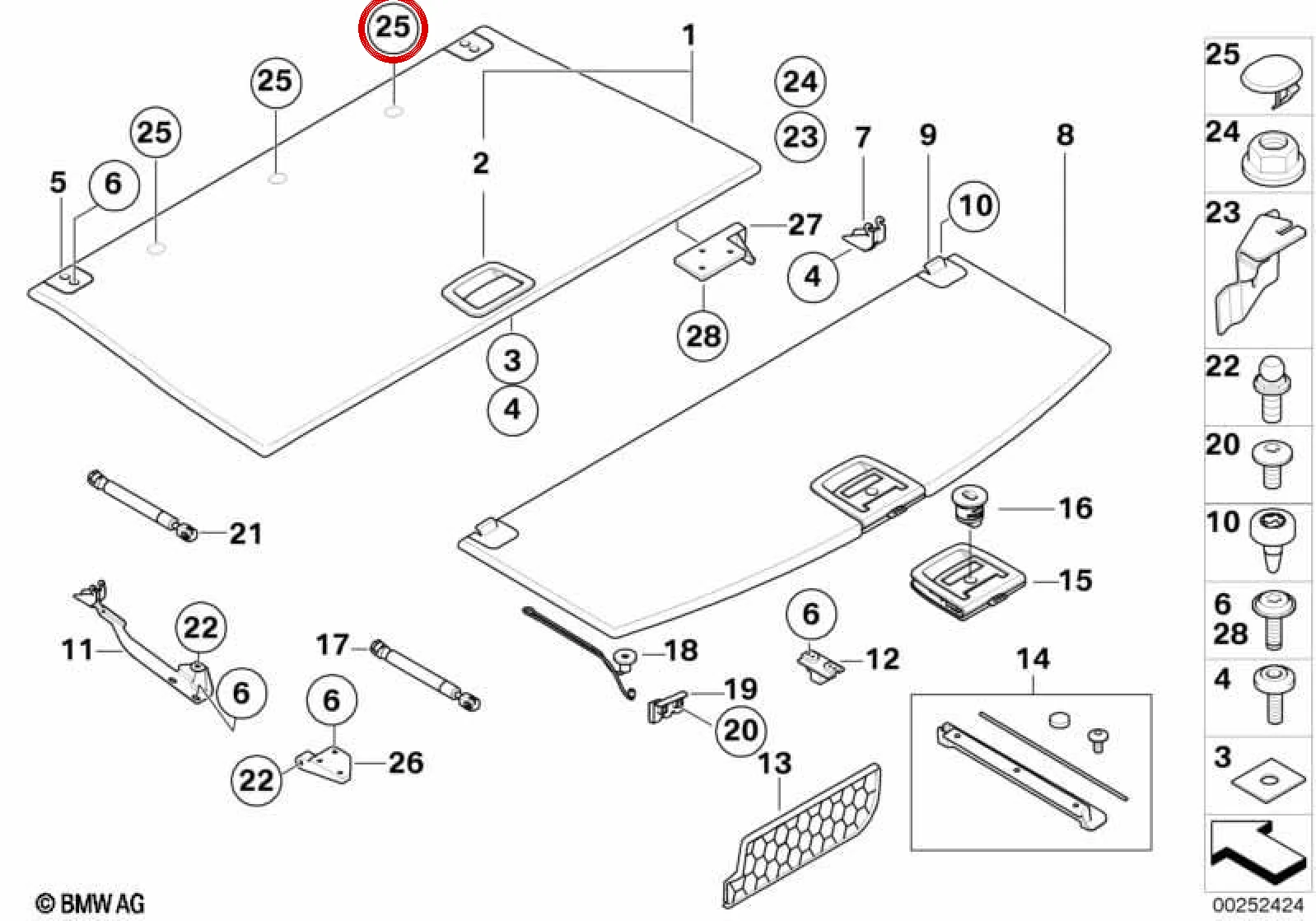 BMW 5 Serisi E39 E60 E61 Kum Bej Dekoratif Kapak Tapası 51478217298