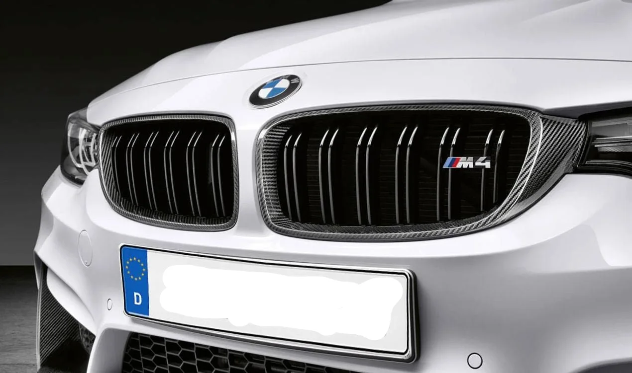 BMW 4 Serisi F83 Ön Karbon Dekoratif Izgara 51712456325