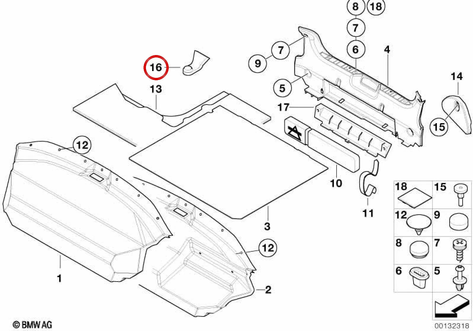 BMW 3 Serisi E36 Lastik Dayama Tamponu 51718410388