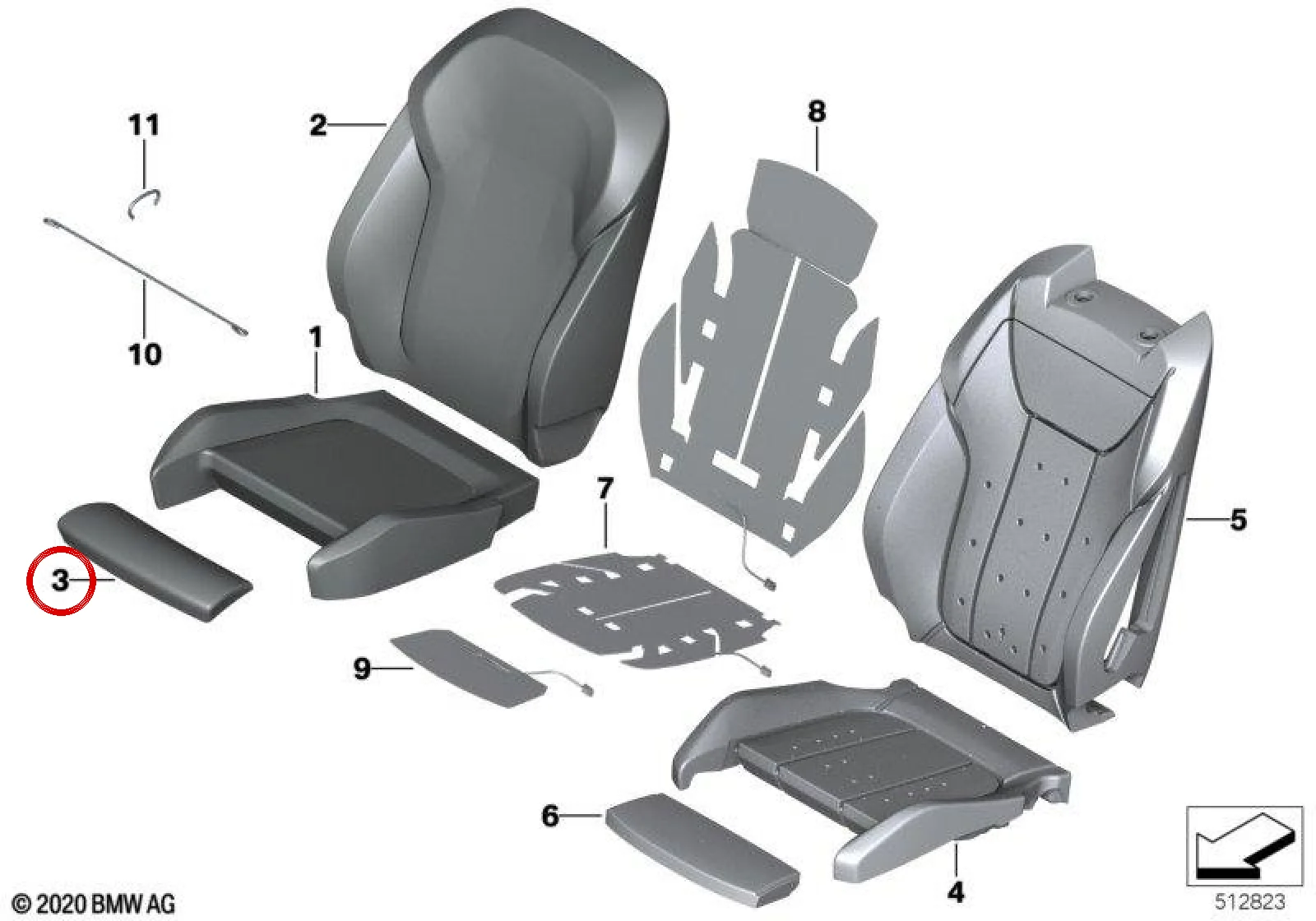 BMW G02 G08 G20 G21… Ayarlanabilir Deri Kolçak Tacora Kırmızı 52107477403