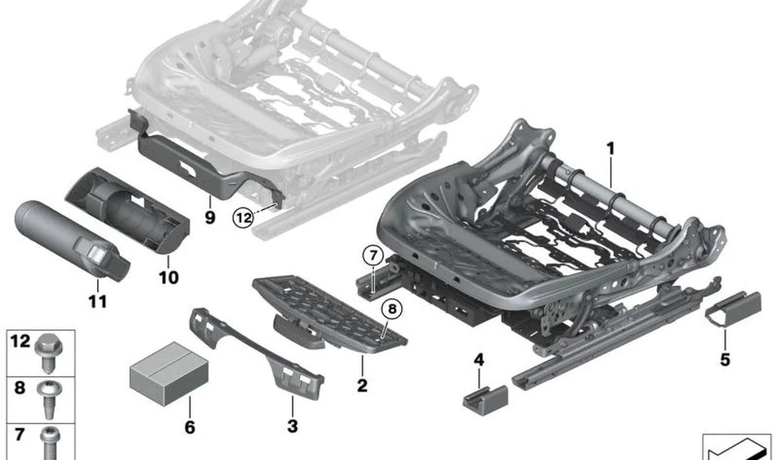 BMW F20 F21 F22 F23… Tutuculu Yangın Söndürücü 52109496262