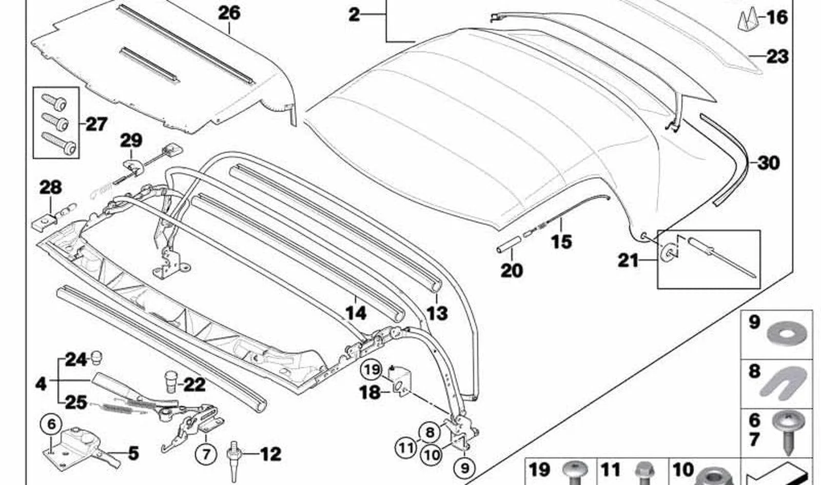 BMW 3 Serisi E36 Mesafe Pulu 1.0 mm 54318398821