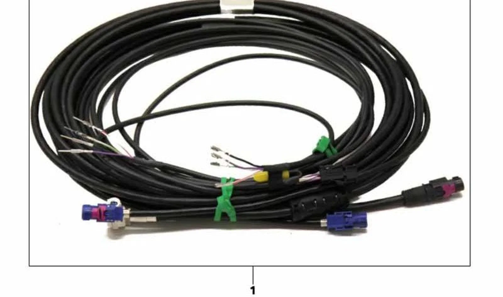 BMW 5 Serisi F10 F11 CIC Ethernet USB Onarım Modülü 61119266756