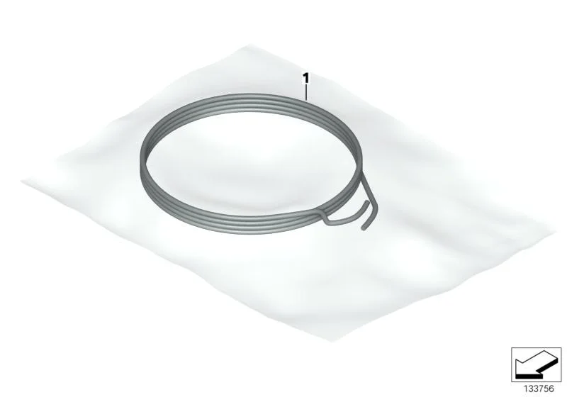 BMW 1 Serisi E81 Mavi-Sarı Elektrik Kablosu 1,00 mm² 61121391693