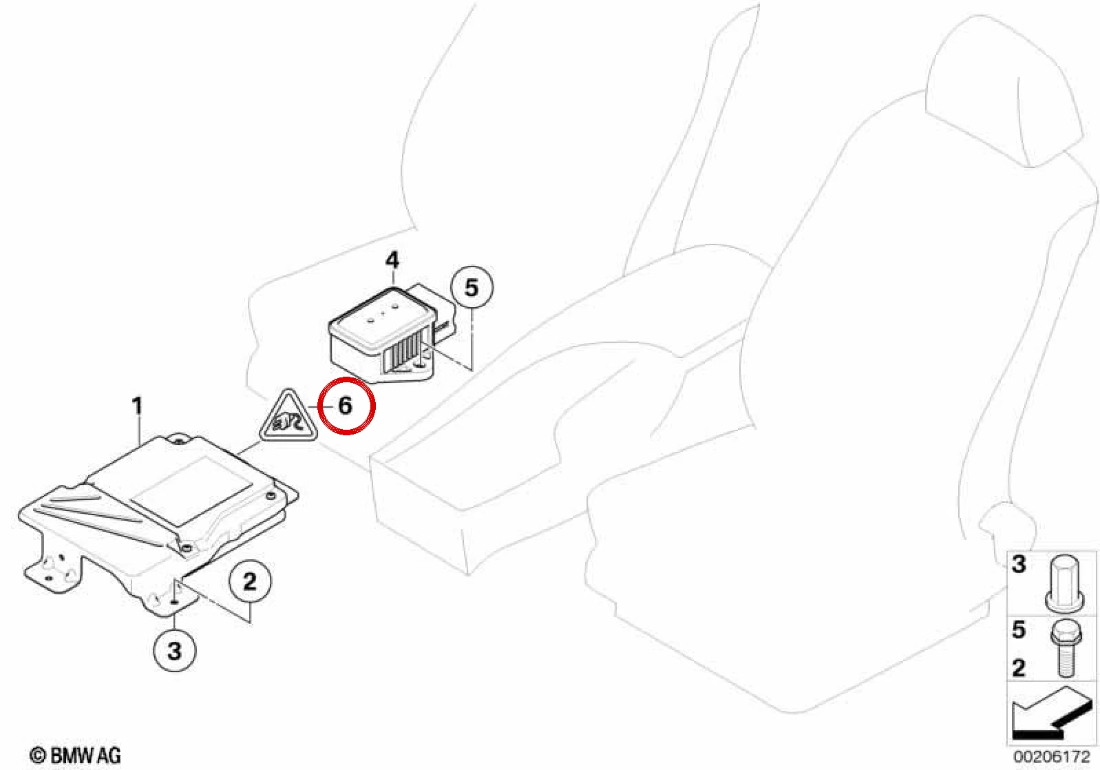 BMW E60 E61 E63 E64 Elektrik Bağlantı Konnektörü 61136918258