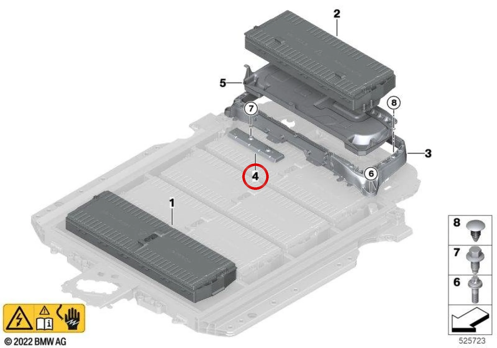 BMW X1 U11 Sağ Teker Yuvası Koruyucusu 61278838195