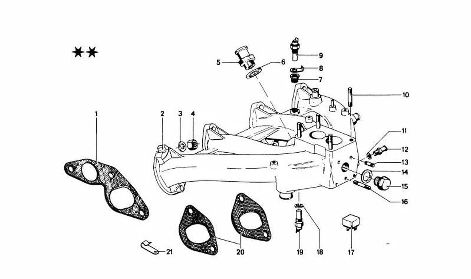 BMW E21 E24 E28 E30… Soğutma Sistemi Sıcaklık Şalteri 61311355228