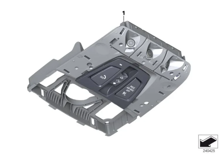 BMW F20 F21 F22 F30… Tavan Fonksiyon Ünitesi 61316999743