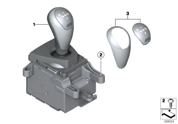 BMW F06 F10 F12 F13… Vites Kolu Kaplama Trimi 61317846765