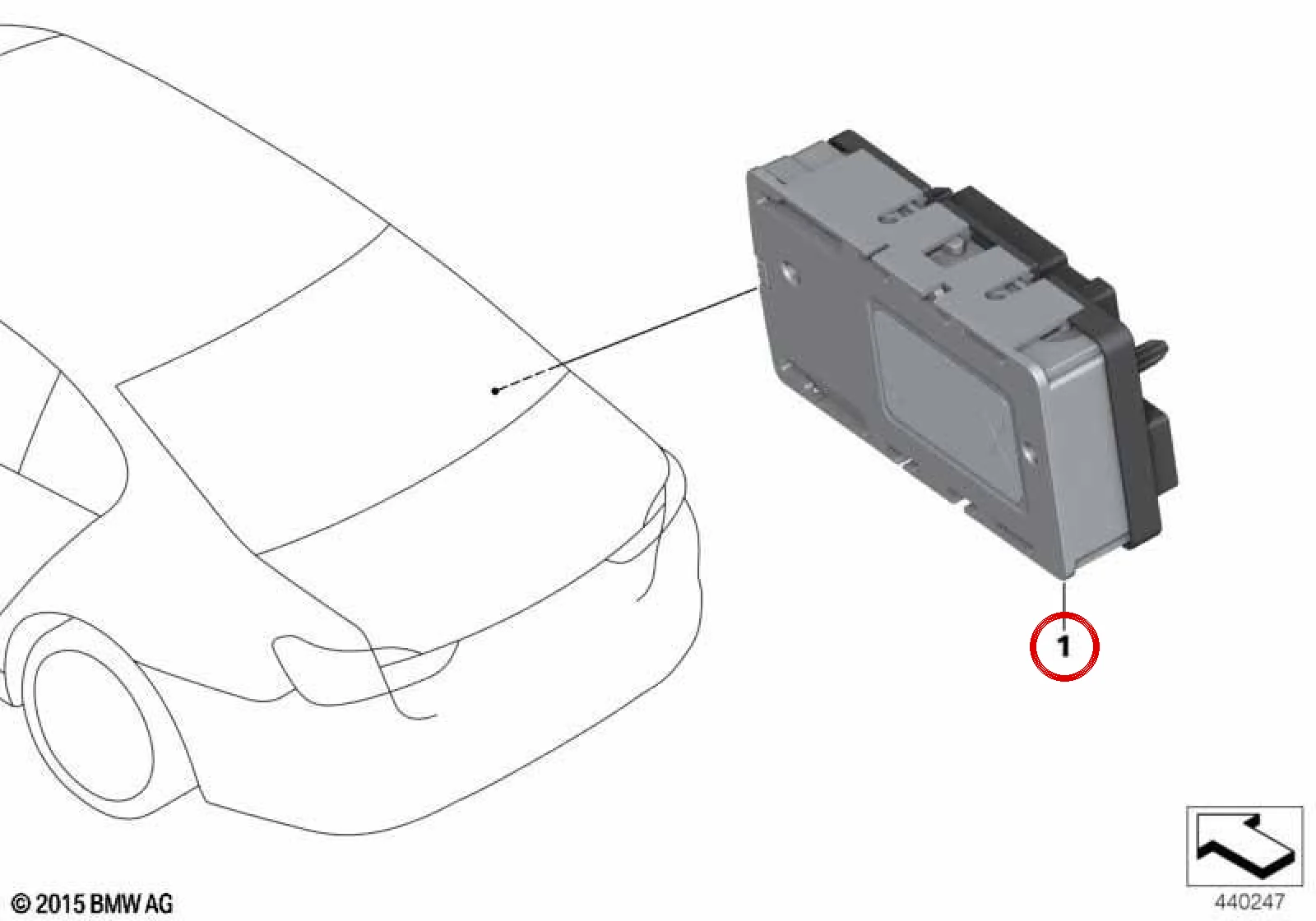 BMW G01 G02 G08 G20… LIN Güç Dağıtım Modülü 61358795478
