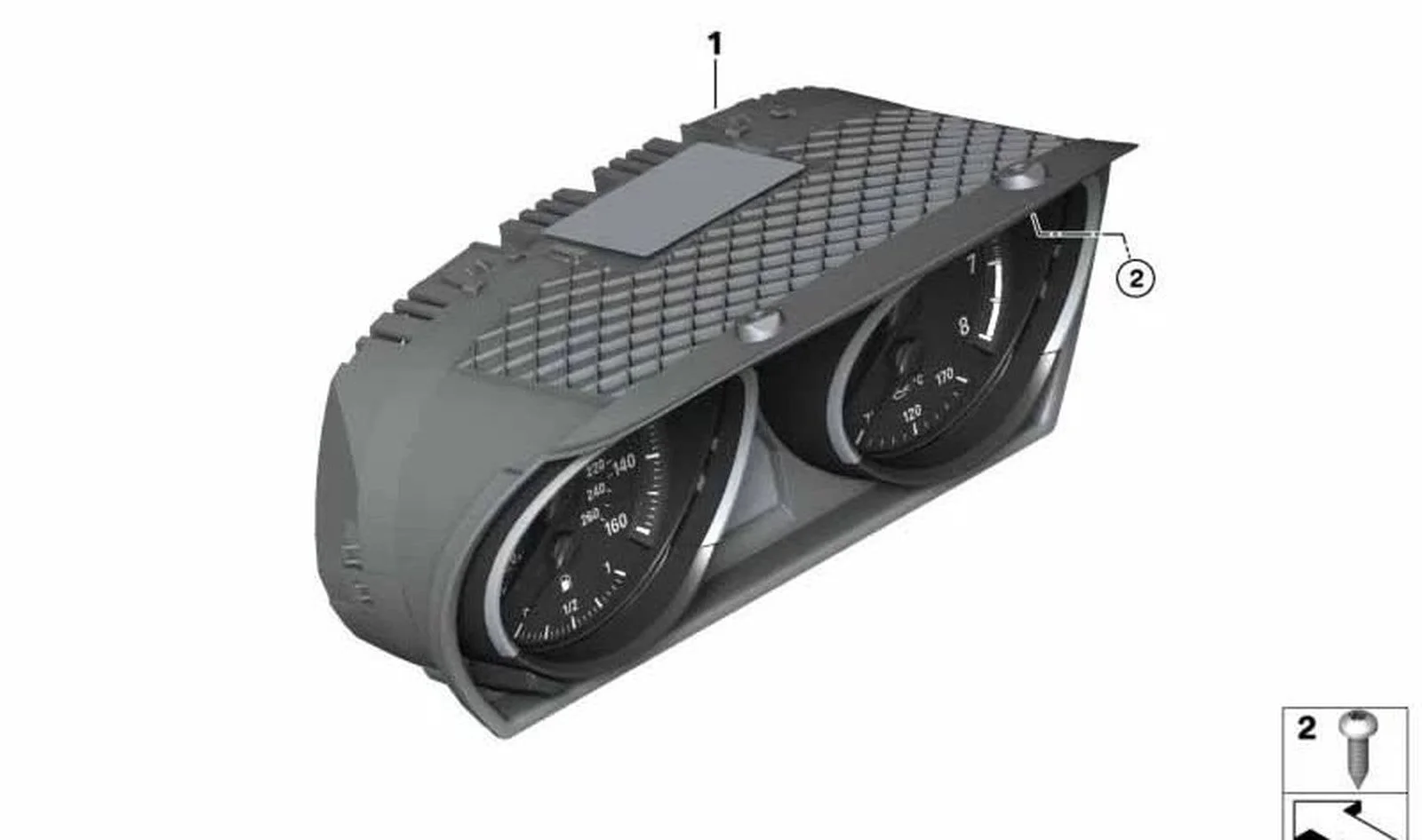 BMW E84 E90 E91 E92… Kombine Gösterge KM/H Kodsuz 62109316127