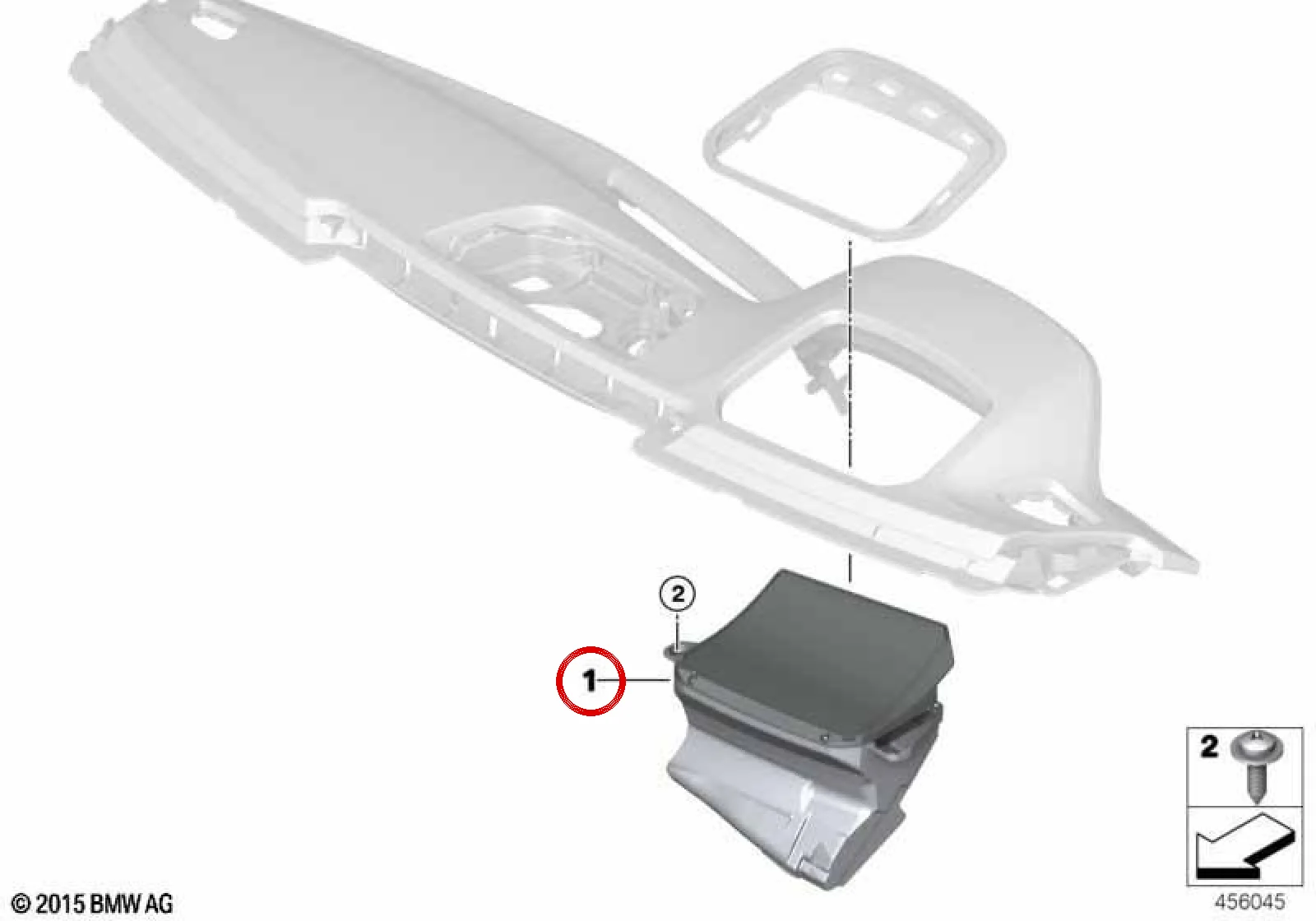 BMW 5 Serisi F90 G30 G31 G38 Soldan Direksiyonlu Head-Up Display Ünitesi 62308784915