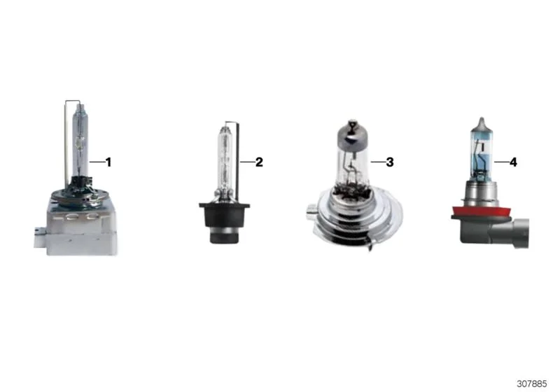 BMW E36 E38 E39 E46… Yüksek Performanslı H7 Halojen Ampul 63112338079