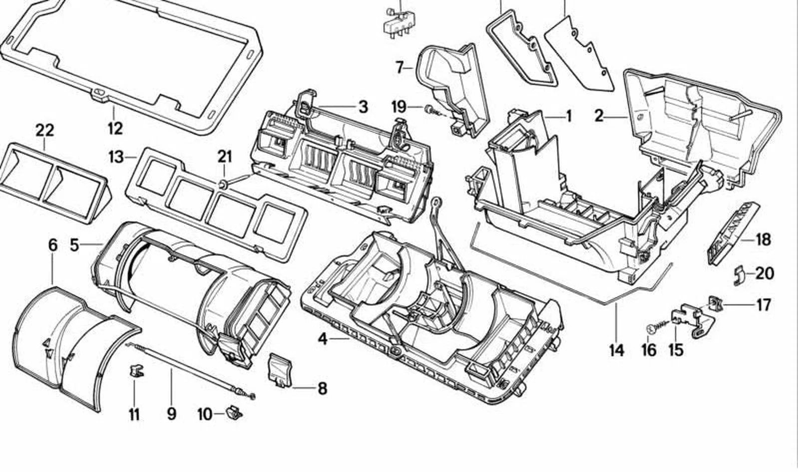 BMW 5 Serisi E34 Kalorifer Adaptörü 64111389395