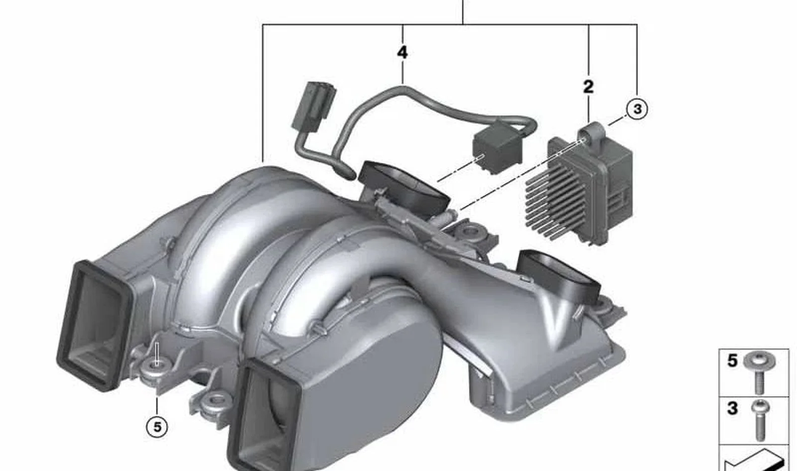 BMW E81 E82 E87 E88… Kalorifer Fanı Kablo Demeti 64116824398