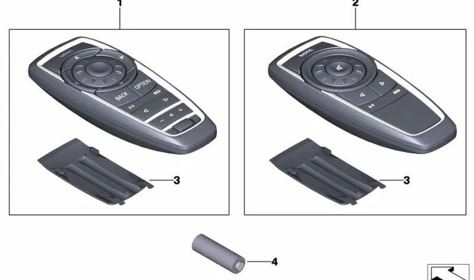 BMW E46 E60 E61 E70… Park Isıtıcı Kumanda Pili 64126938008