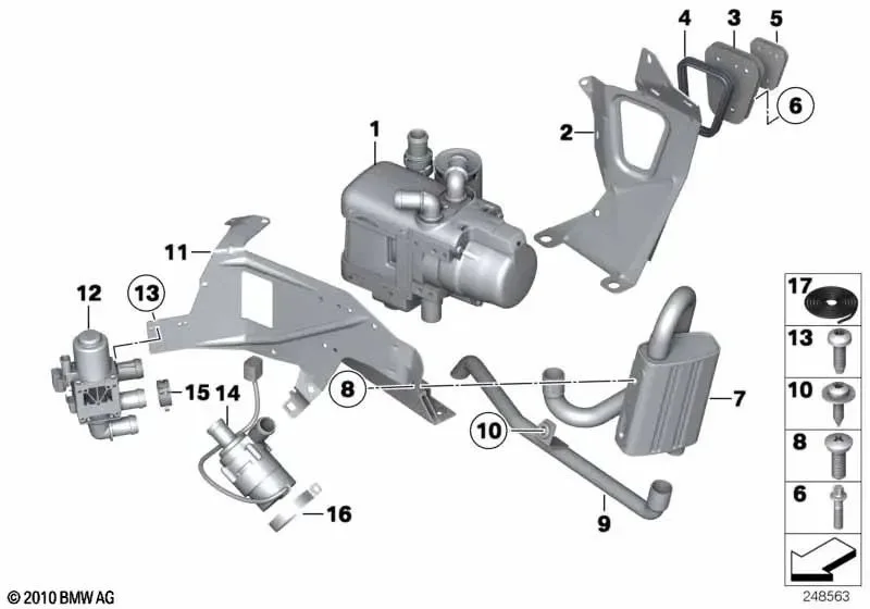 BMW F01 F02 F06 F07… Dizel Sabit Isıtıcı 64129257006