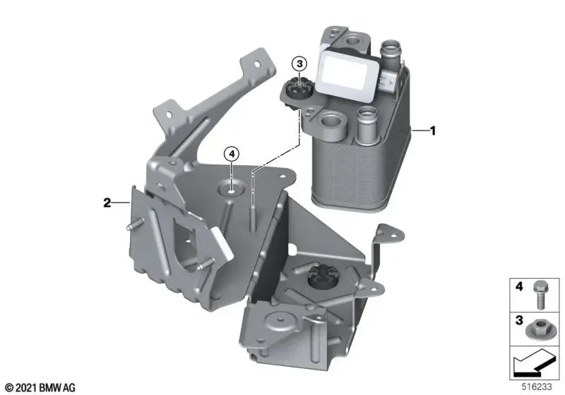 BMW F01 F02 F06 F07… Klima Chiller Soğutucusu 64509418878