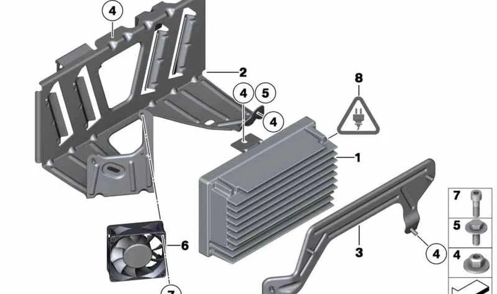 BMW F10 F30 HiFi Ses Amplifikatörü 65129312592