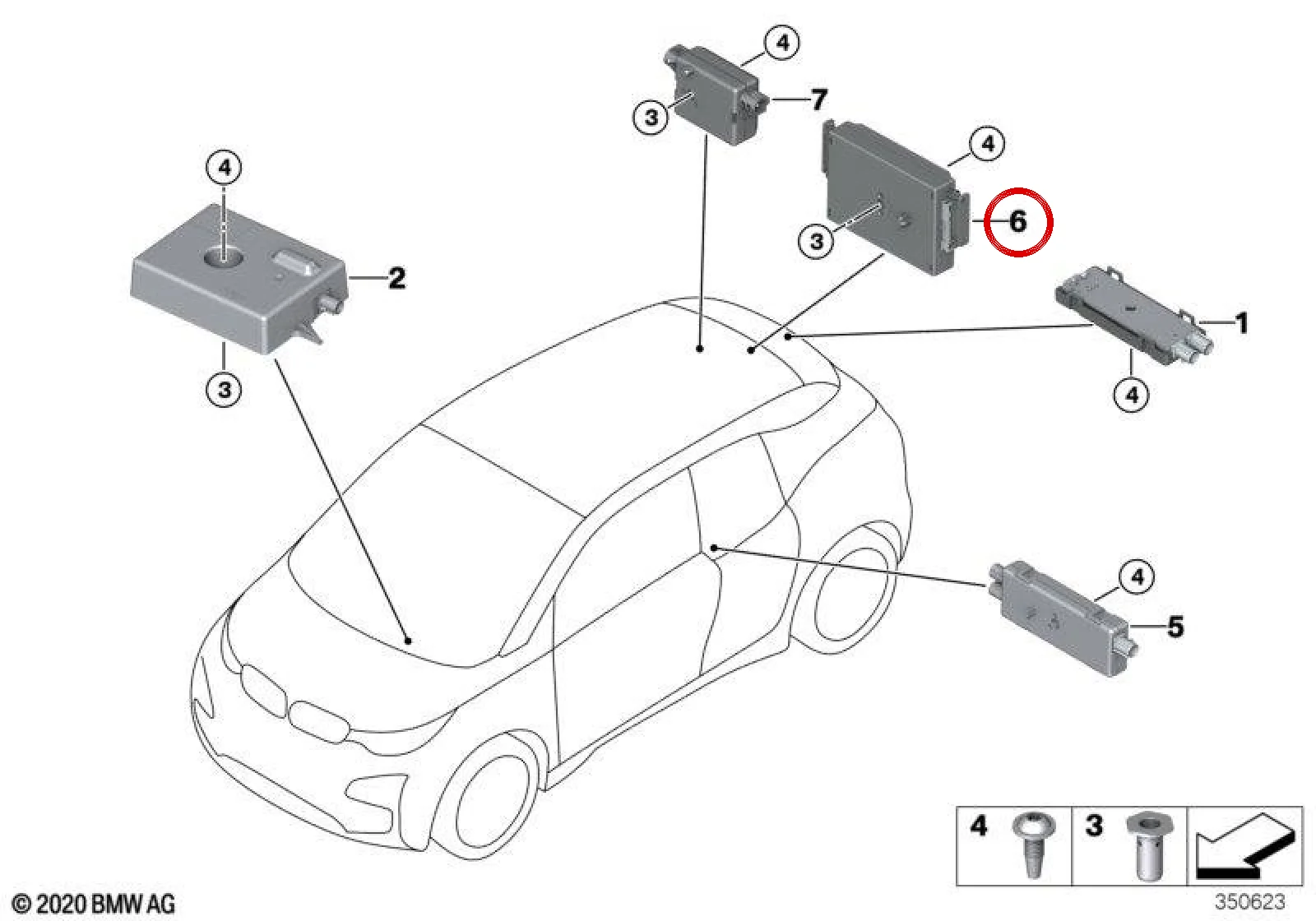 BMW i Serisi I01 Parazit Giderici Filtre 65209333438