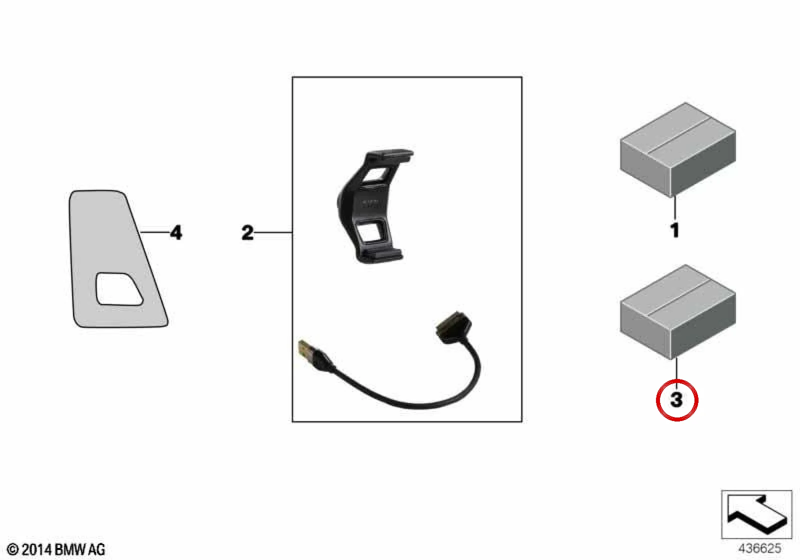 BMW E39 E46 E60 E61… Portatif Navigasyon Güç Adaptörü 65412346596