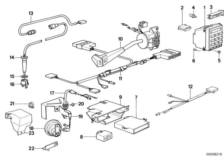 BMW 5 Serisi E28 Hız Sabitleyici Tutucu Braketi 65711369845