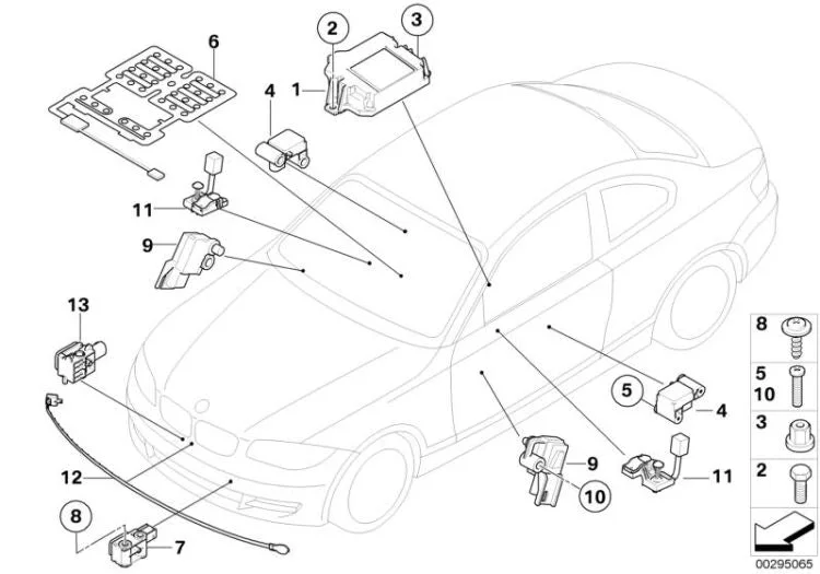 BMW X1 E84 Airbag Kontrol Ünitesi 65779325683