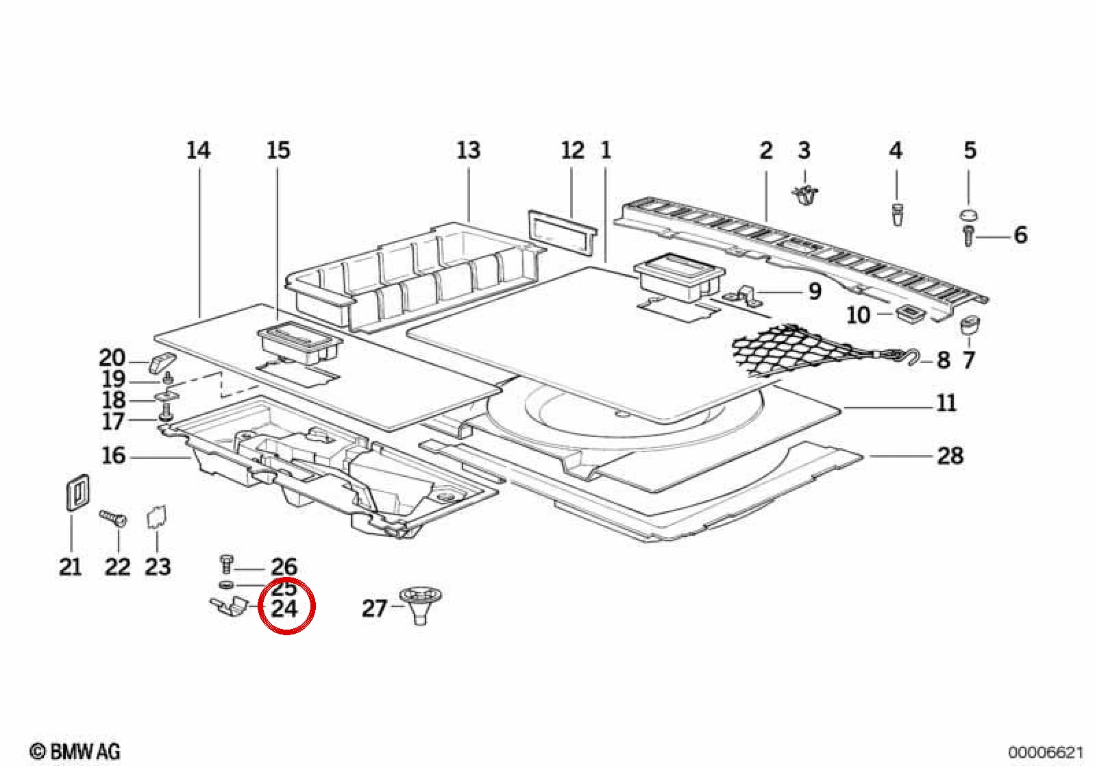 BMW 5 Serisi E34 Çeki Topu Taşıyıcı Braketi 71601139300