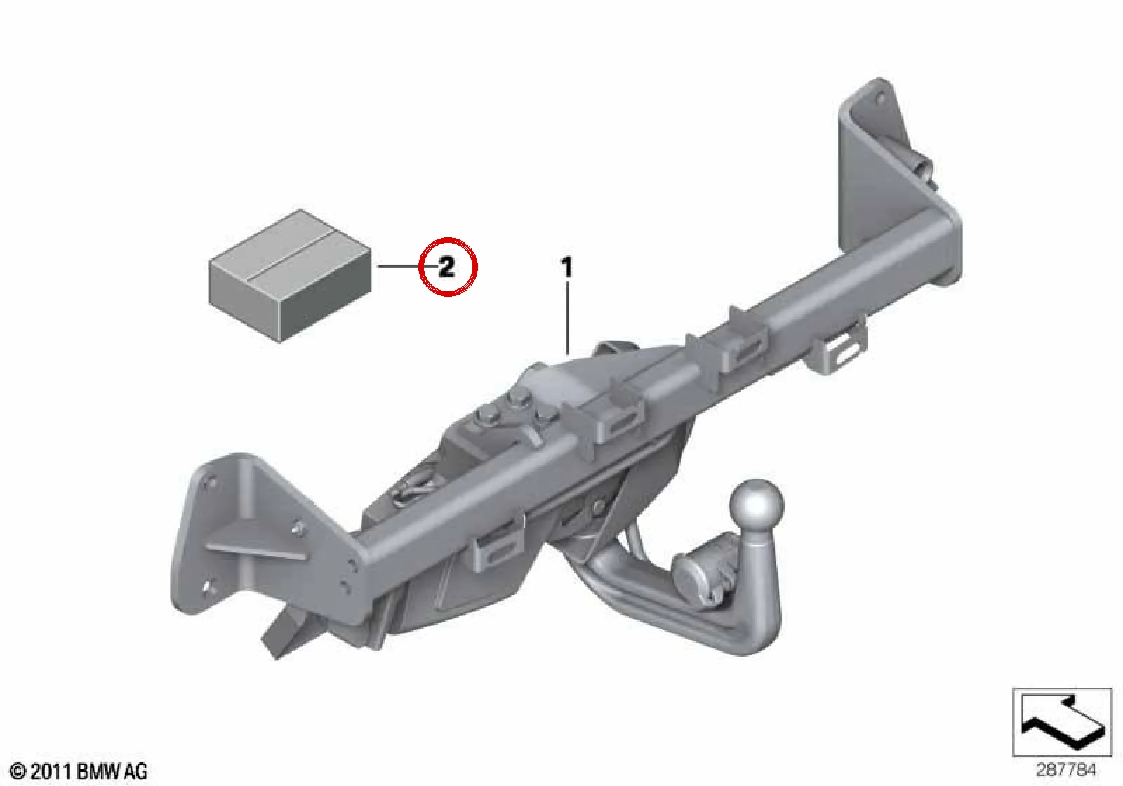 BMW F30 F31 F32 F33… Elektrikli Döner Çeki Demiri Donanım Seti 71602296995
