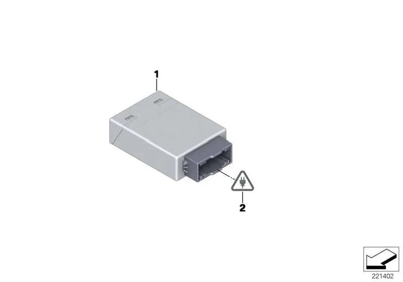 BMW F07 F10 F20 F21… Römork Elektronik Modülü 71606856747