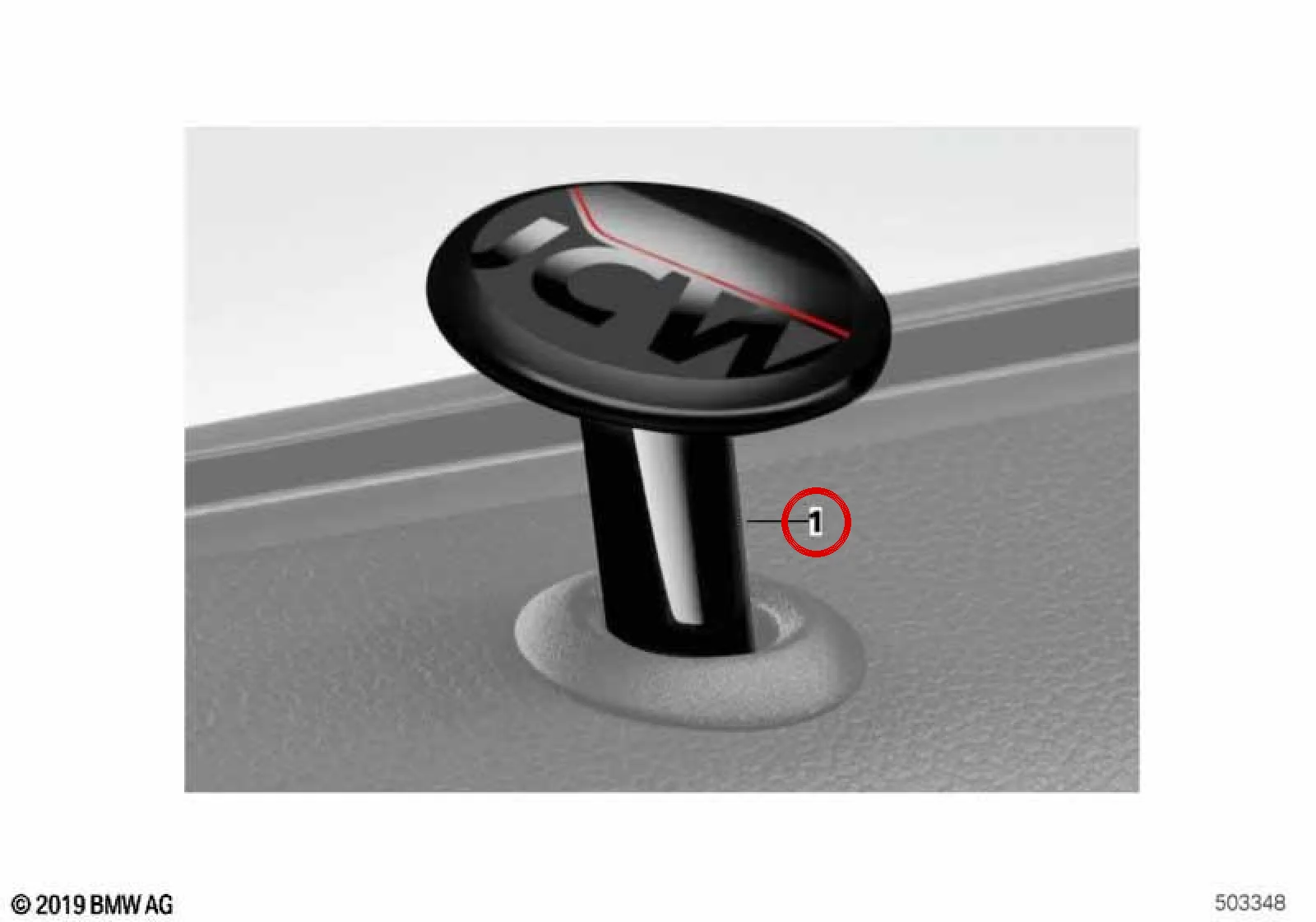BMW F54 F56 F60 R50… John Cooper Works Kapı Kilit Pimi 82292469991
