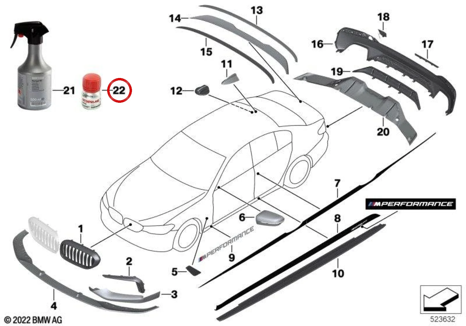 BMW E71 E72 F15 F16… Yapıştırıcı Astarı 83192446515