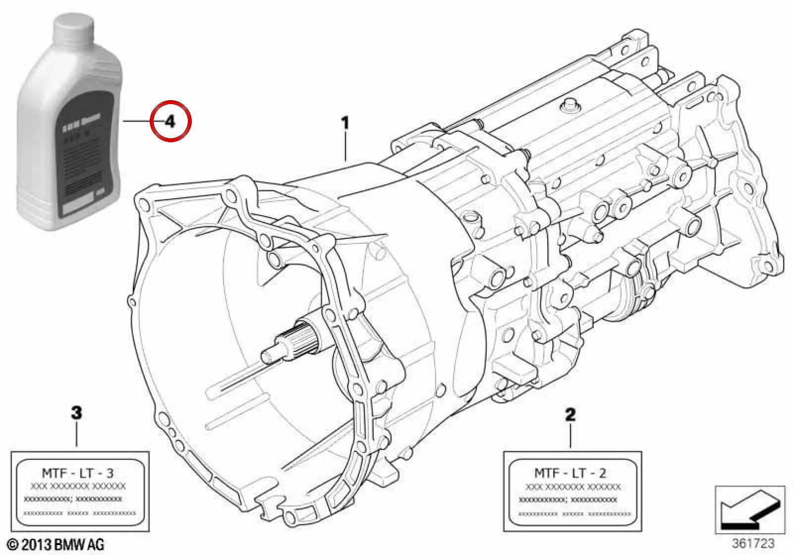 BMW E46 E60 E63 E81… Manuel Şanzıman Yağı MTF LT-3 83222339221