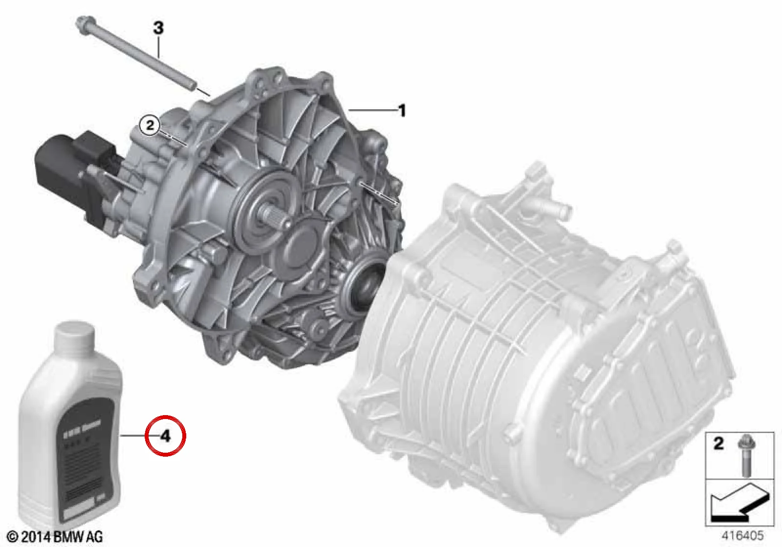 BMW i Serisi I15 Ön Aks Şanzıman Yağı 1 Litre 83222365760