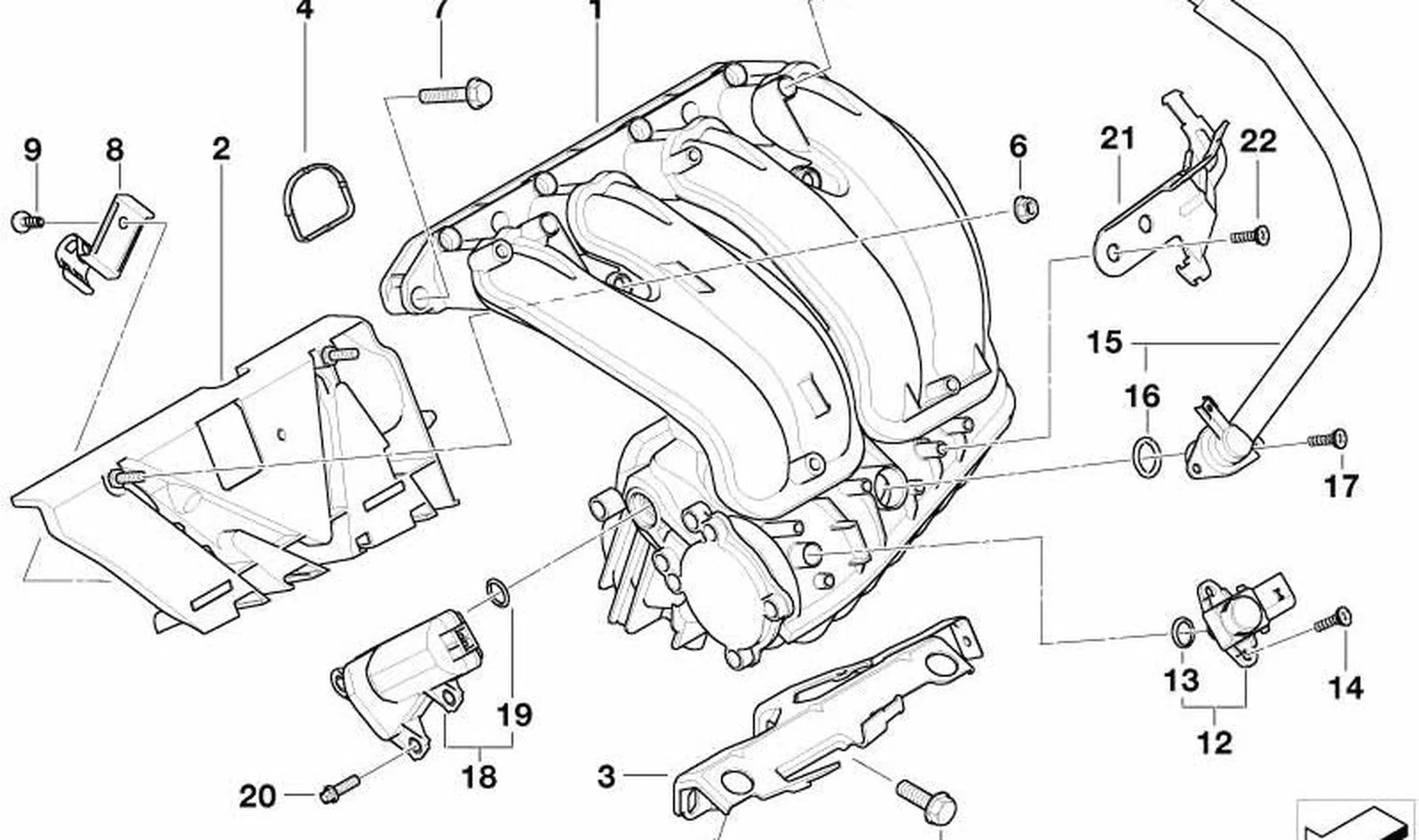 BMW Ayar Motoru 11617511383