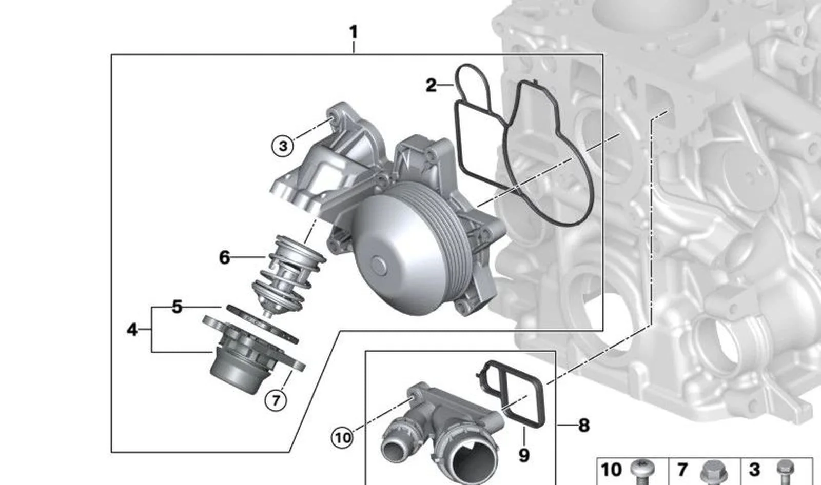 BMW E60 E61 E70 E71… M47 N47 Conta 11117800050