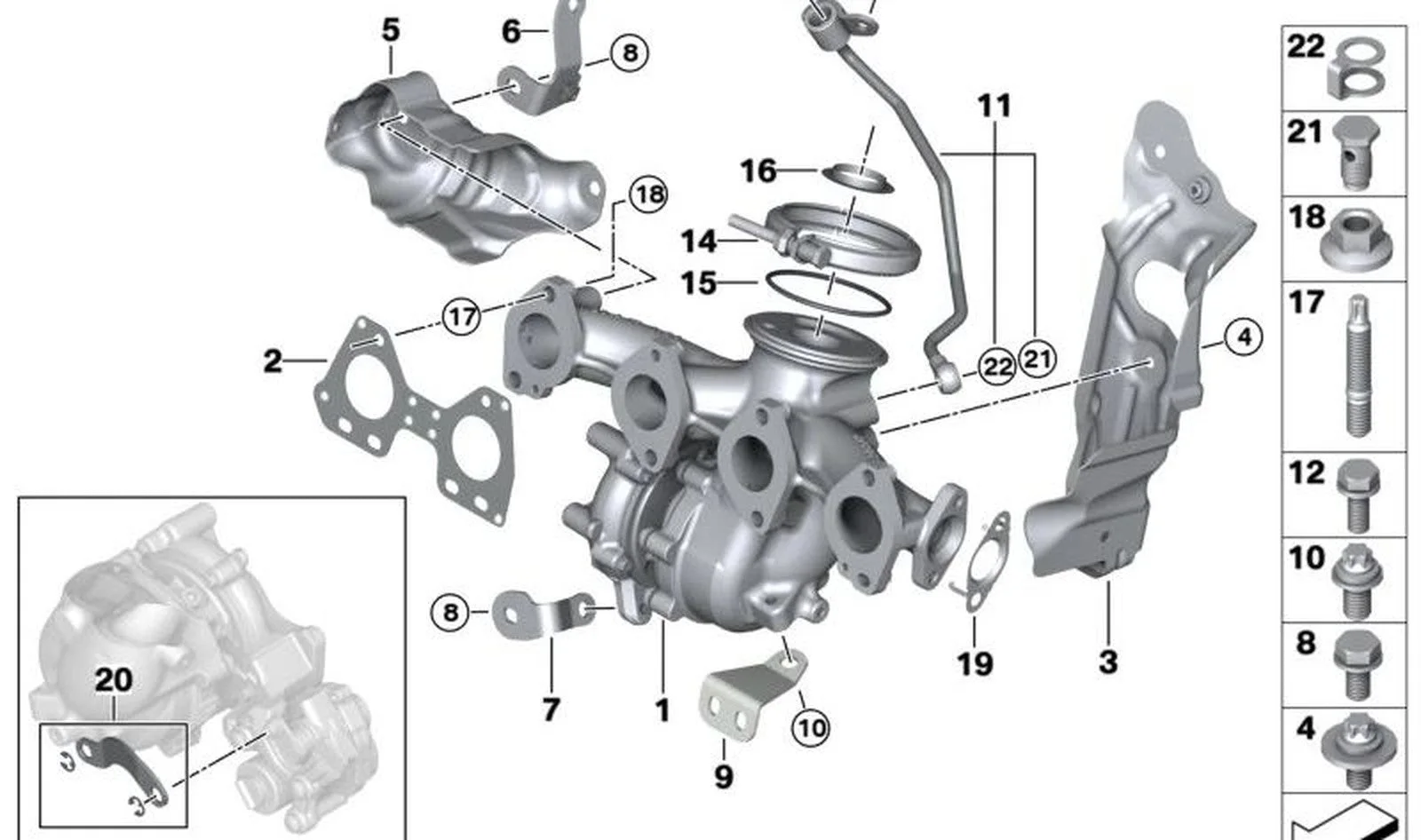 BMW F15 F20 F21 F22… Conta 11658582695
