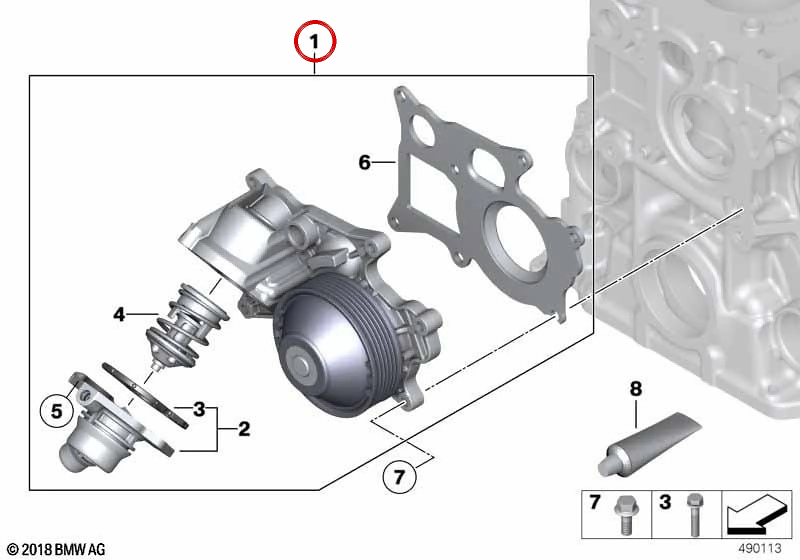 BMW F10 F11 F15 F20… B47 Devirdaim 11518591016