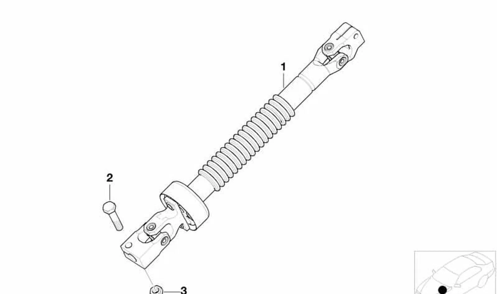 BMW Direksiyon Mafsalı Z3 32311092644