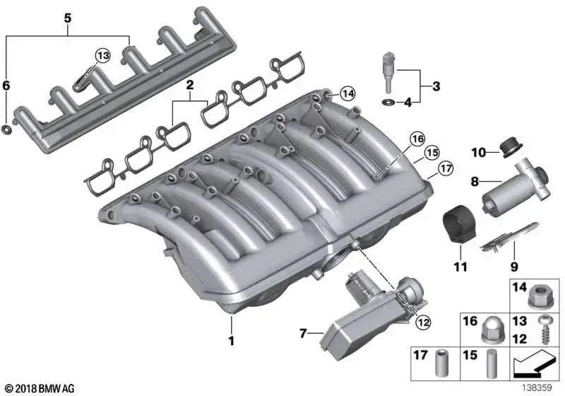 BMW E36 E39 E46 E53… M54 M56 Disa Valfi 11617544805