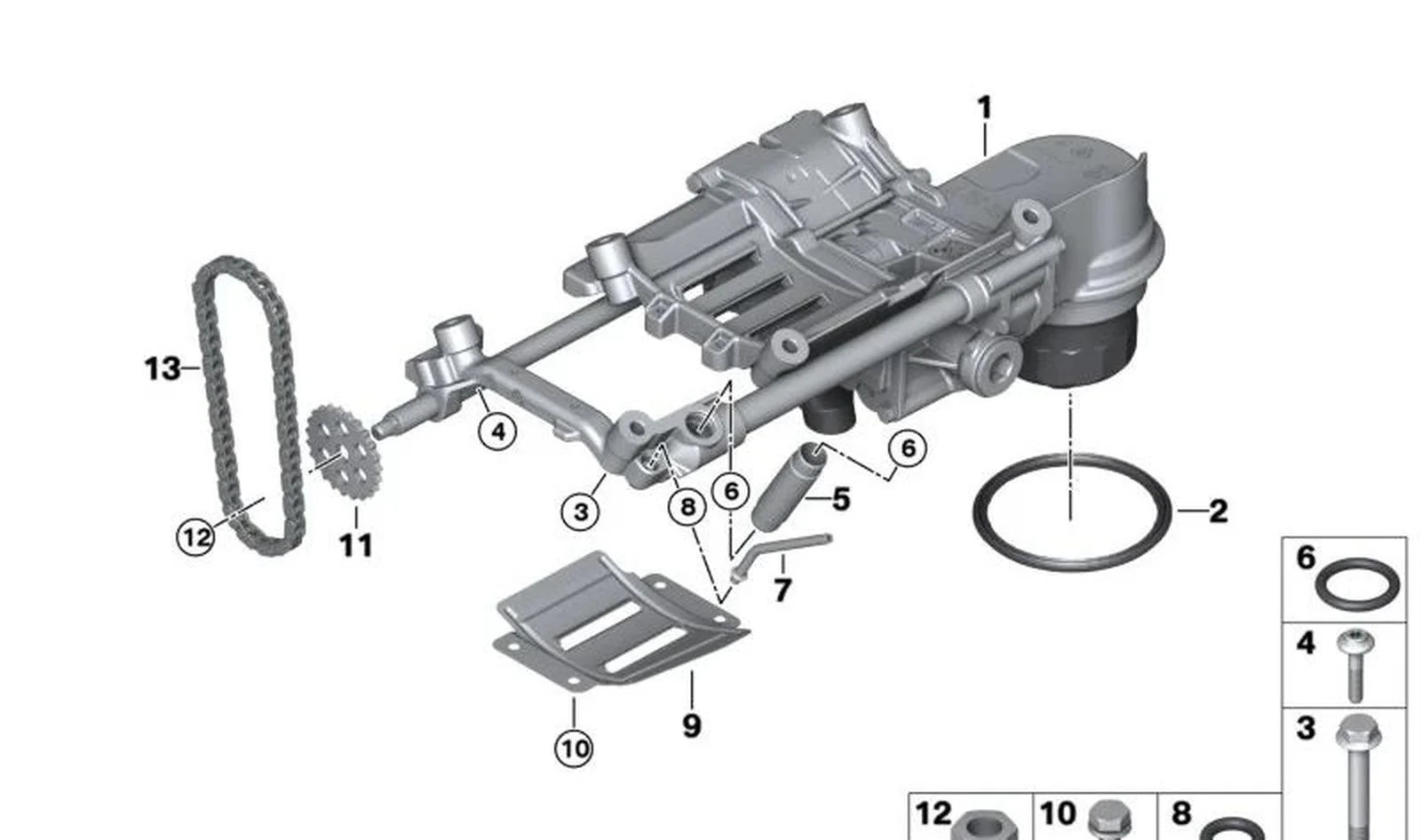 BMW E53 E60 E61 E63 Dişli Eksantrik E60N E61N E63N 11417527112