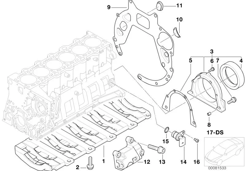 BMW E38 E39 E46 E53 M57 Krank Sensörü 13622247926