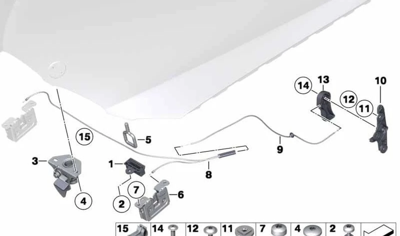BMW E84 E87 E90 E92… Kaput Teli Arka 51237201904